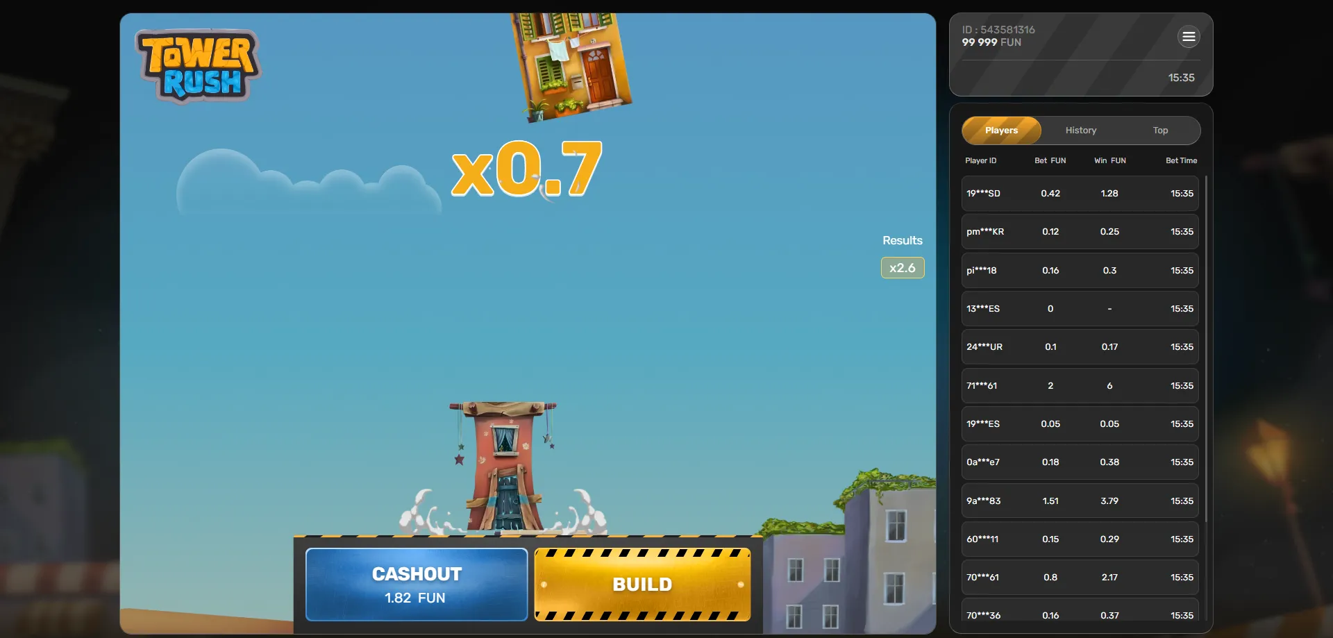 Tower Rush game app top casino sites for Indian players 2026