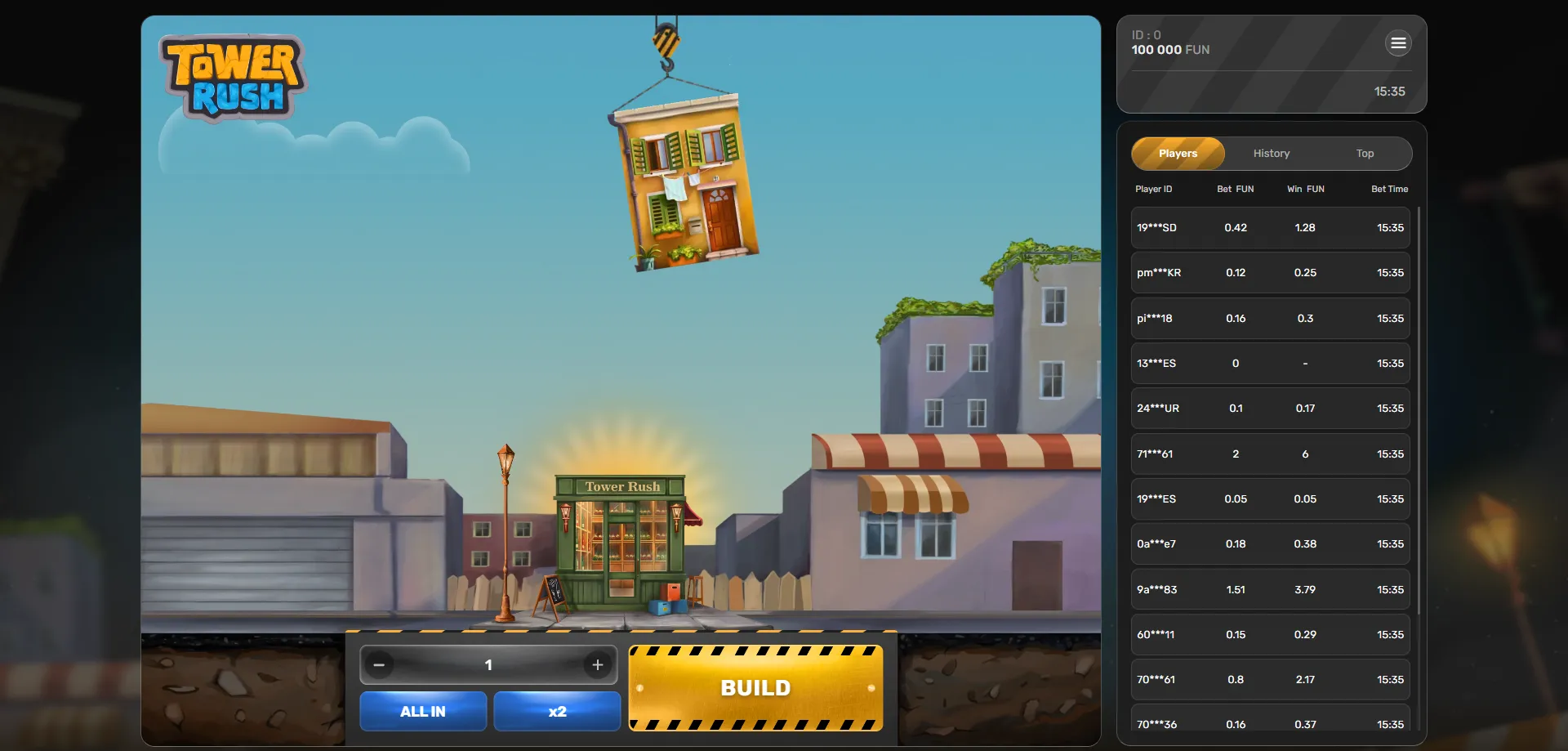 Tower Rush crash game strategy overview for real money players
