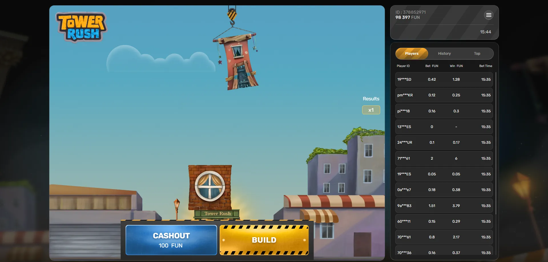 Tower Rush crash game multiplier mechanics explained for India players