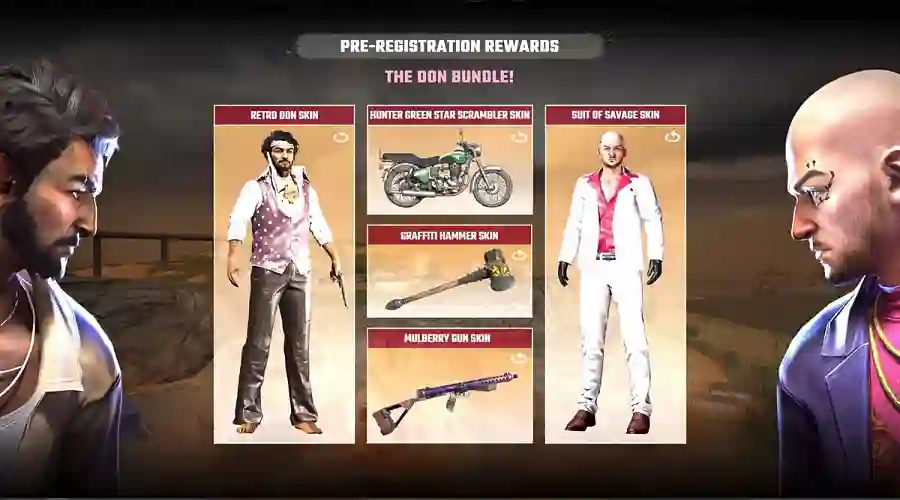 PreRegistration Rewards